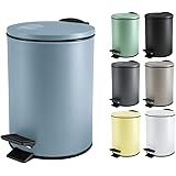 Spirella Kosmetikeimer 5 Liter Edelstahl mit Absenkautomatik und