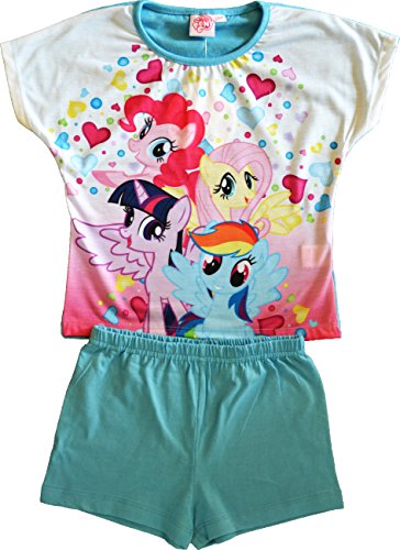 Girls My Little Pony Short Pyjamas Size 9-10 Years