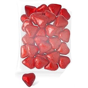 DISOK – Corazones Chocolate (Bolsa 140 Unids.) – Corazones Bombones para Bodas