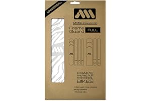 All Mountain Style AMS Paratelaio Full Semi trasparente ad alto impatto – protegge la tua bicicletta da graffi e ammaccature