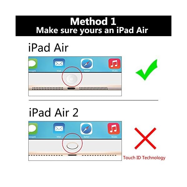 JETech Funda para iPad Air, Carcasa con Soporte Función, Auto-Sueño/Estela, Azul Brumoso - Image 3