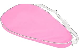 Ragetorc Funda para pala de pádel con cierre de cremallera, impermeable, correa ajustable, resistente a los arañazos y acolchado interior protector