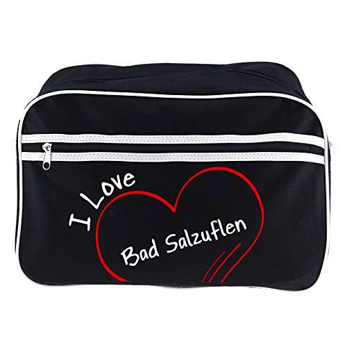 Preisvergleich Produktbild Retrotasche Modern I Love Bad Salzuflen schwarz