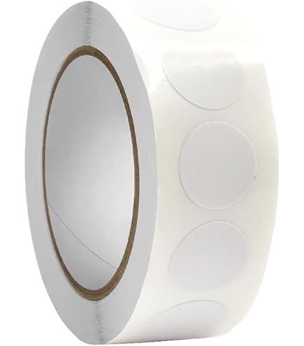 Meto Original 30001911 – Etichette Rotonde Rosse Fluorescenti 50mm In Dispenser (750 Pz)