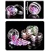 MLMSY 12 Box Metallic Colors Mixed Round Sequins Nail Art Glitters Thin Sequins Beauty Shinning Manicure Paillette DIY Nail Art Sticker Polish Decoration Makeup Nail Art Tip Random Color (12 Pcs)