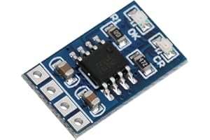 Fafeicy 2 Stück Solarlademodul, 1A 4,4-6,5 V Eingang 4,2 V Ausgang LiPo Li-Ionen-Lithium-Batterieladegerät MPPT Solarladeregler-Modul, mit Wärmeregulierungsfunktion (Without Pin*2)