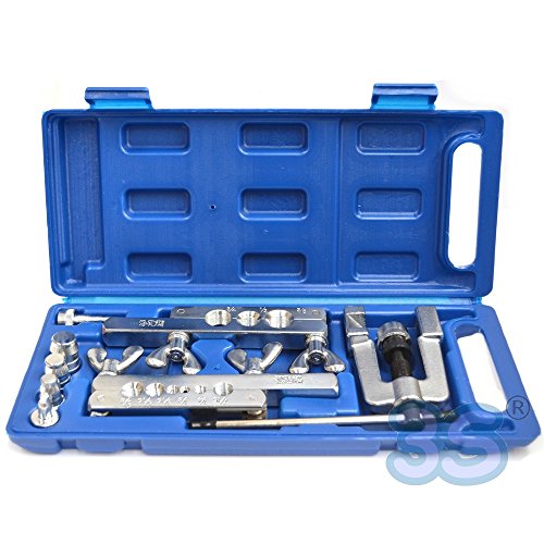 DUDGEONNIERE evaseur conique 45° en coffret + PINCE A EMBOITURE 2 UTILS en 1