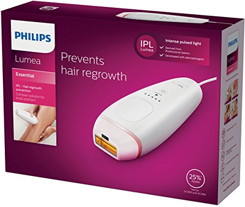 Philips IPL Haarentfernungssystem Lumea Essential, Netzkabel BRI861/00, weiß - 4
