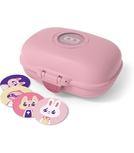 Boîte Bento Enfant Étanche 800ml - Compartiments, Sans BPA, Fourchette Incluse, Lave-Vaisselle & Micro-ondes