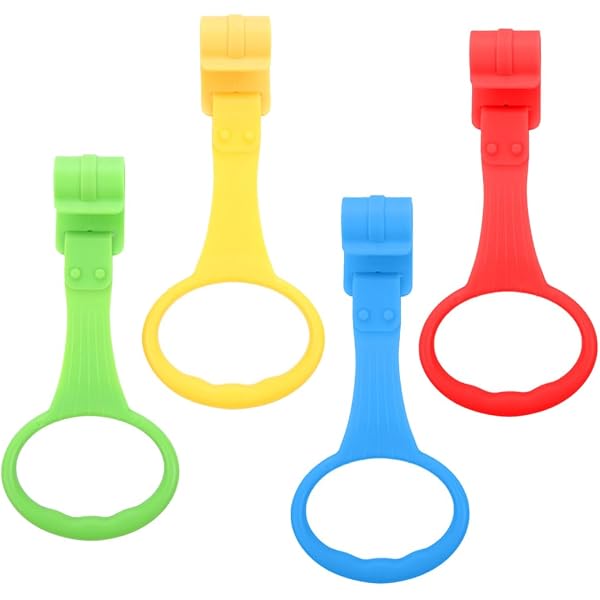 Aiuto Bambini 4 Maniglie Per Box Bambini, Colorate E Sicure, Per Culla E Lettino - Aiuta A Imparare A Stare In Piedi, Senza Viti Accessori Prima Infanzia - 4