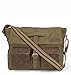 The House Of Tara Distress Finish Crossbody Canvas Messenger Bag (Khaki) HTMB 065 RS.1249.00