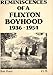 Produktbild Reminiscences of a Flixton Boyhood, 1936-54