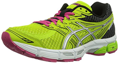 Asics Gel-Phoenix 6, Womens Running Shoes, Green (Lime/Silver/Magenta 8993), 4.5 UK