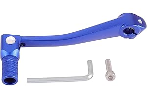GOOFIT CNC Azul Palancas Cambio Motocicleta Engranaje Plegable Aluminio Reemplazar para 50C - 250cc la Herramienta la Pozo más Sucia ATV UTV