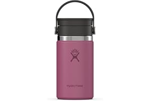 Hydro Flask - Coffee Flask 354 ml (12 oz) - Café - Acier Inoxydable - Isolation à double paroi - Bouchon pour Siroter Antifuite - Reef
