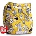 Produktbild IDEA HIGH Littles & amp; Blooms y Waschbar Wiederverwendbare Echttuch Taschen-Windel-Windel-Abdeckung Wrap passt Geburt zu Potty One Size Nappy Einsätze: 5125, 1 Mikrofasereinsatz