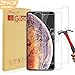 Produktbild [2 Stück] Panzerfolie Schutzfolie für iPhone XS Max [6.5 Zoll],9H Härtegrad HD Klar Anti-Kratzer Panzerglasfolie Gehärtetem Glas Displayschutzfolie Displayschutz für iPhone XS Max(6.5")