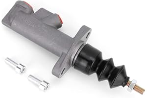 Chacerls Master Cilindro de Carrera,Cilindro maestro de acero 0.625 Cilindro maestro de freno de perforación de rosca de carreras de embrague maestro cilíndrico bomba de freno de mano hidráulica