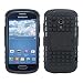 Produktbild kwmobile Hybrid Outdoor Hülle für Samsung Galaxy S3 Mini i8190 mit Ständer - Dual TPU Silikon Hard Case Handy Hard Cover in Schwarz