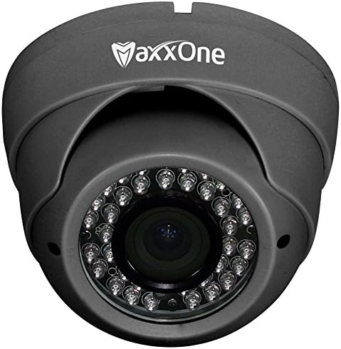 MaxxOne 4-in-One AHD/TVI/CVI/Analogue 1080P 2.8-12mm Lens 30m IR Dome Camera (Grey)