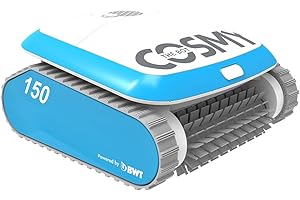 BWT Robot de Piscine Cosmy 150 | Particulièrement léger et Compact | pour Les piscines d'une Longueur allant jusqu'à 10 m | Nettoyage fiable du Fond, des parois et de la Ligne d'eau