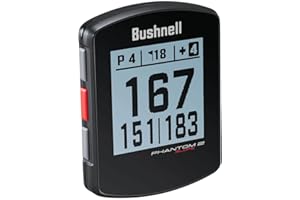 Bushnell Unisex Phantom 2 Slope GPS-Entfernungsmesser – Schwarz – Einheitsgröße