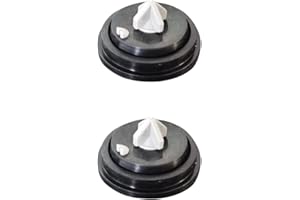 Rondelles de Diaphragme de Soupape,Membrane pour Robinet Flotteur,Valves à Flotteur,Membrane Joint pour Robinet Flotteur, Lot de 2 Rondelles de Diaphragme en Caoutchouc de Rechange Compatibles