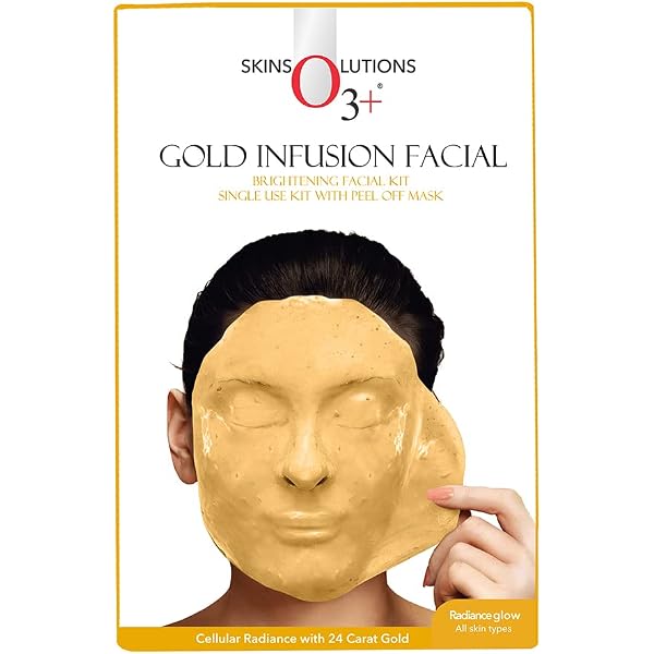 O3+ Whitening Gesichtspflege-Set – Mit Peel-Off-Maske (45 G) – Für Strahlenden, Ebenmäßigen Teint