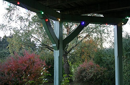 LED PARTYLICHTERKETTE 10m BUNTE LEDs 50er LICHTERKETTE - 9