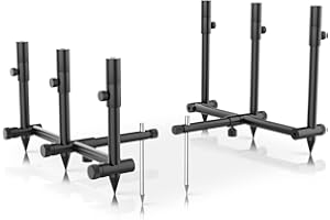 QUEST TACKLE Quest Trilogy Sticks | Carp Fishing Rod Pod | With Zipped Carry Bag