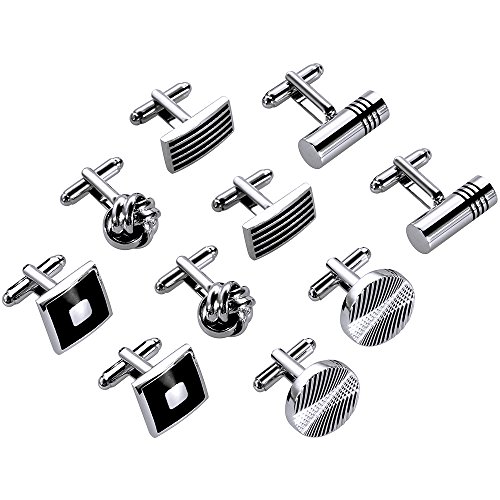 Honey Bear Boutons De Manchette Carrés Cristal Or – Élégants Pour Chemise Homme, Acier Inoxydable Et Cristal