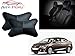 Auto Pearl- Premium Make Black Grey Chess Designer Car Neck Cushion/Neck Pillow For - Maruti Suzuki Ciaz RS.299.00