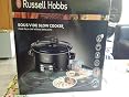 Slow Cooker Russell Hobbs 3,5 Litri – Pentola In Ceramica Rotonda, Modello Lavagna, Colore Nero, Nuova