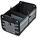 Produktbild GLOBEPROOF Kofferraum-Tasche | PKW-Klapp-Box ideal als Faltbox-Einkaufskorb & Auto-Organizer | XXL & ultrastark in edlem Schwarz-Grau mit 50 Liter Volumen (32x38x60cm) (Blau)