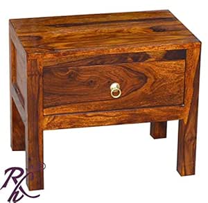 Raj Handicraft Plain Bed Side Table Wooden Bed Side Table Wooden Side Table Wooden End Table Bed Side Table Side Table End Table Amazon In Home Kitchen