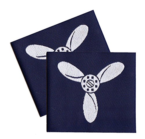 CL Distribution PAIR Royal Air Force Blue Rank Slides/Epaulettes (Senior Aircraftman)