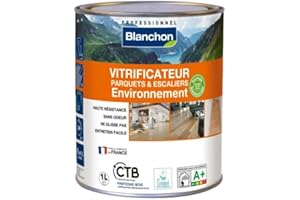 Vitrificateur parquet environnement - BLANCHON - Mat - Bidon de 1 litre