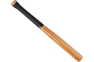 Yuecuu Mazza da baseball in legno, racchetta sportiva da baseball con impugnatura antiscivolo, 54 cm/64 cm/74 cm/84 cm