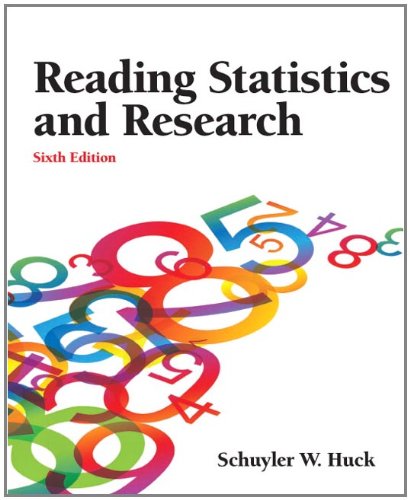 Reading Statistics and Research