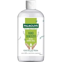 Palmolive Antibacterial Hand Sanitizer, 72% Alcohol Based Sanitizer, Kills Germs Instantly, Non Sticky, Gentle on Hands, 500ml