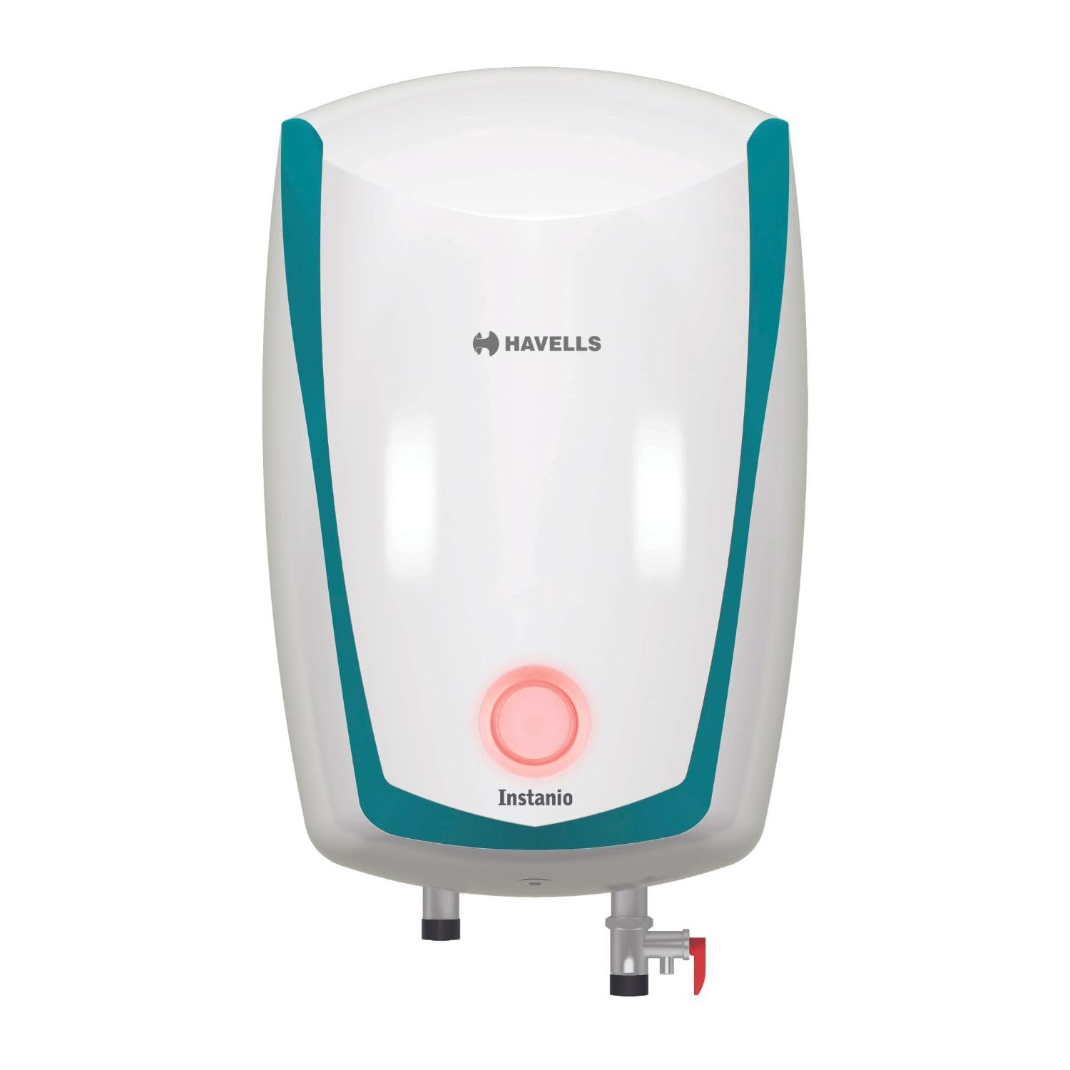 Havells Instanio 10 Litre Storage Water Heater (Geyser) | Color Changing Temp Sensing LED Indicator | Anti Rust Tank | Warran