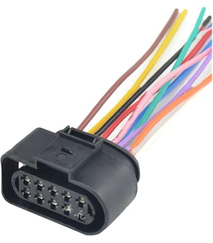 ECSiNG 2pcs Connecteur de Faisceau Câbles de Voiture à 2 ECSiNG 2pcs Connecteur de Faisceau Câbles de Voiture à 2