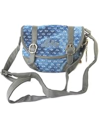 Bolso de lona 'Lois Jean'blue jeans - 25x20x3 cm.