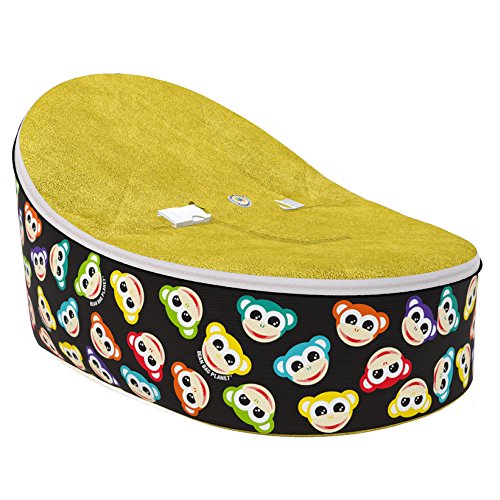 Black Monkeys Baby Beanbag