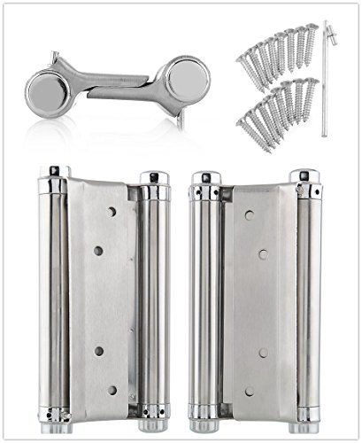 Preisvergleich Produktbild Femor 2X Pendeltürband Pendeltürscharnier Schwingtür Türband Scharnier Pendel (150mm)