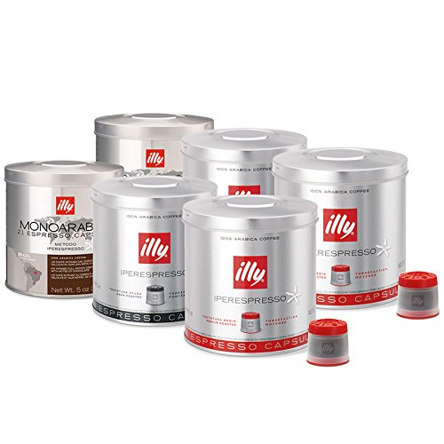 Preisvergleich Produktbild Illy Iperespresso 126 Coffee Capsules - Mixed Case by illy