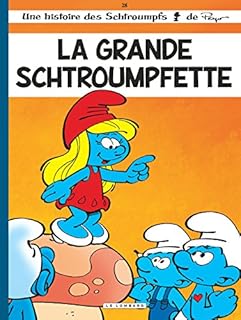 jaquette livre Les Schtroumpfs Lombard - tome 28 - La Grande Schtroumpfette