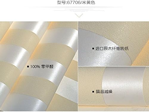 Wapea Living Room Wallpaper Modern Minimalist Pearl White Stripe Wallpaper Beige