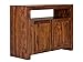 Produktbild massivum Sideboard Country 116x89x45 cm Palisander braun lackiert