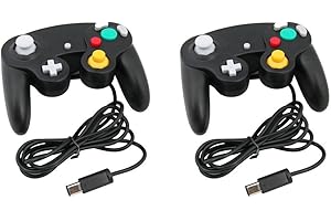 Kabalo 2 x filaire Gamepad Joypad Contrôleur de jeu pour Nintendo Gamecube / Wii Console [2 x Wired Gamepad Joypad Gaming Controller for Nintendo Gamecube / Wii Console]